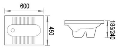 蹲便器