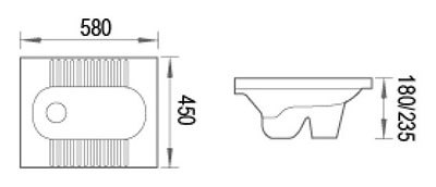 蹲便器